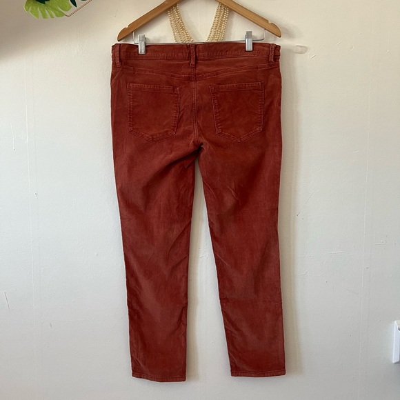 EUC Free People corduroys 29 cinnamon burnt orange spring transition 5 pocket - Picture 8 of 10